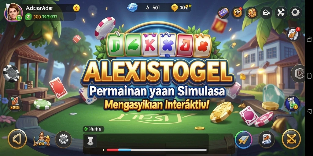 Menampilkan gameplay mendalam dan interaktif dari ALEXISTOGEL.