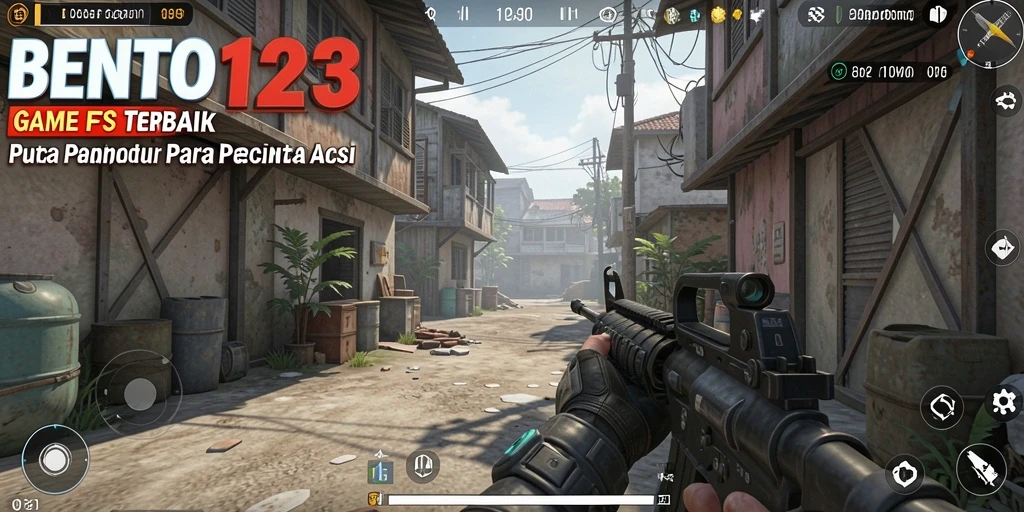 Screenshot BENTO123 menampilkan aksi tembak-menembak yang mendebarkan.