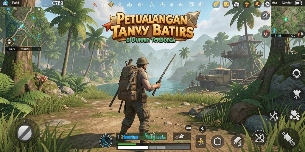 Gameplay C789 yang menakjubkan di dunia terbuka.