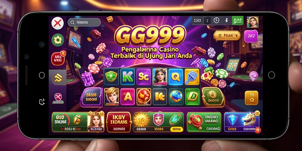 Screenshot GG999 menunjukkan gameplay Kasino yang seru dan penuh aksi.