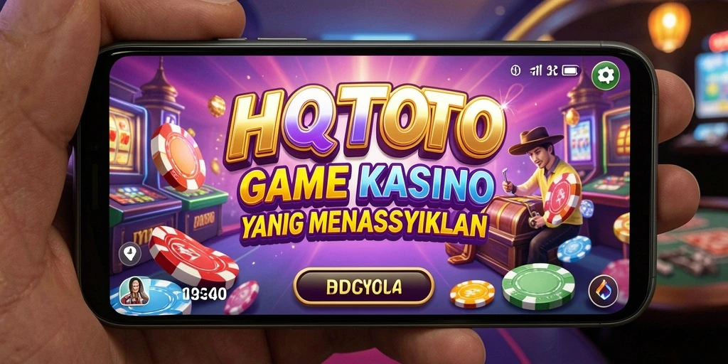 Tangkapan layar HQTOTO menunjukkan pengalaman kasino yang mendebarkan.