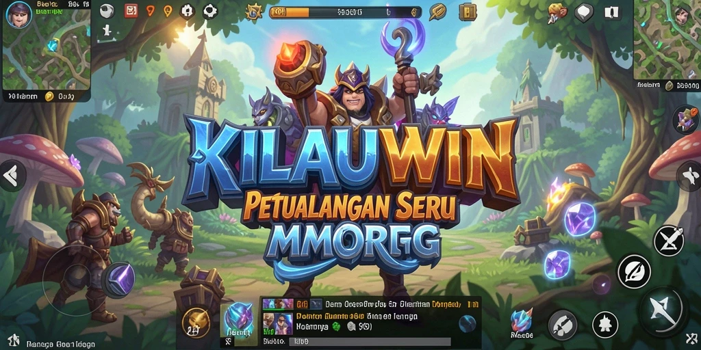 Tangkapan layar gameplay KILAUWIN menampilkan aksi pertarungan yang mendebarkan.