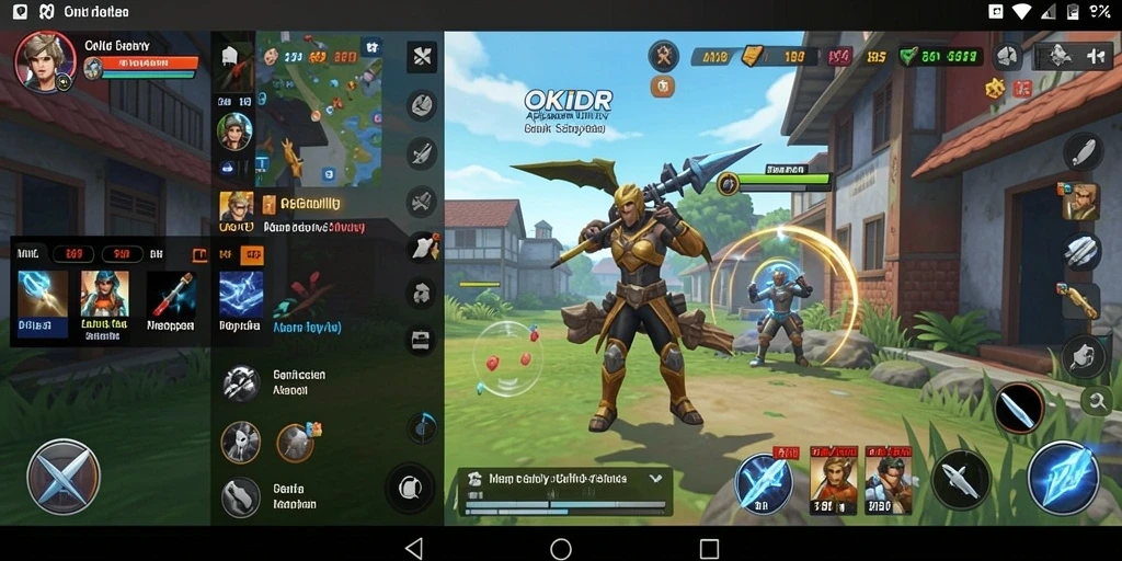 Tampilan antarmuka OKIDR yang modern dan user-friendly.