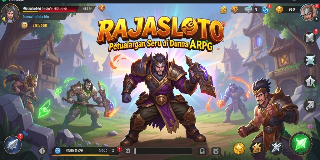 Tampilan aksi seru dalam gameplay RAJASLOTO yang mendebarkan.